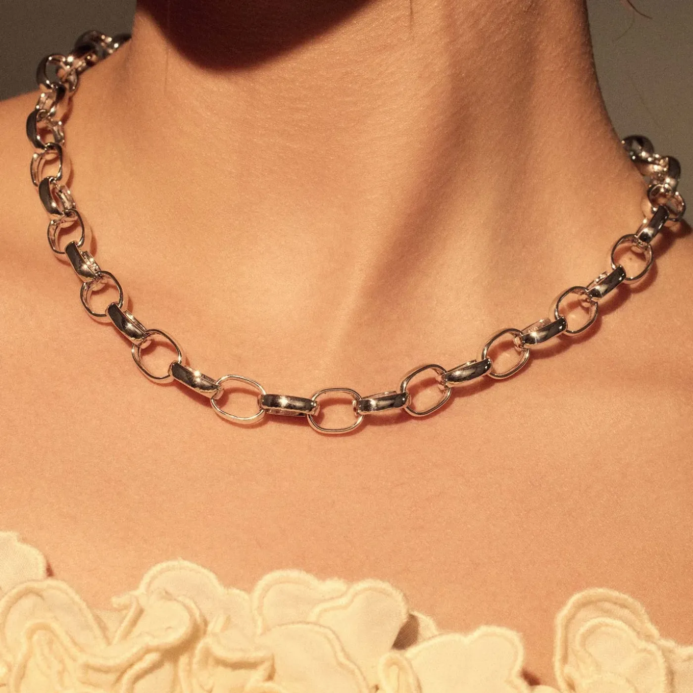 Bibbiena Poppi Acadia 925 Sterling Silber Gliederkette|Parte di Me Hot