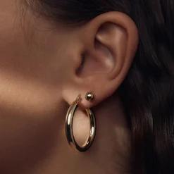 Bibbiena Poppi Casentino 925er Sterlingsilber vergoldete Ohrringe|Parte di Me Sale