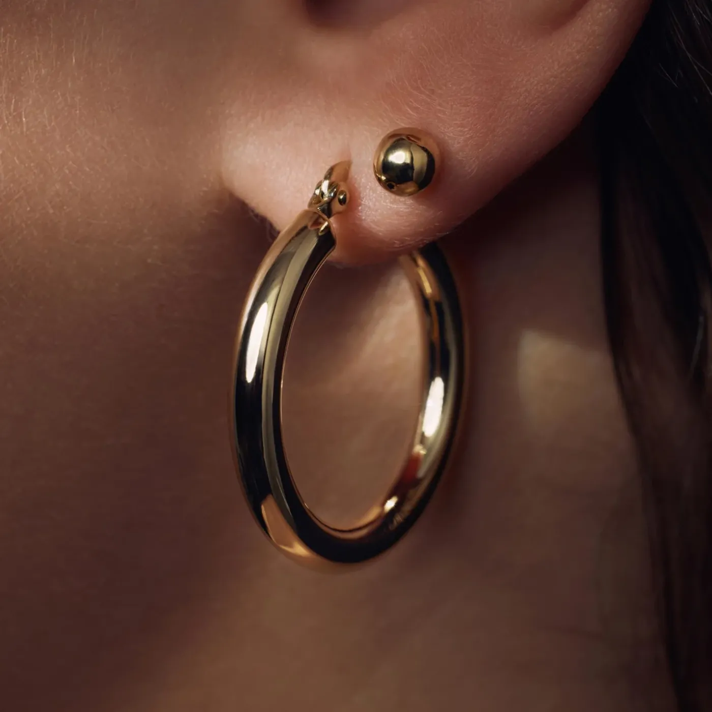 Bibbiena Poppi Casentino 925er Sterlingsilber vergoldete Ohrringe|Parte di Me Sale