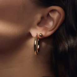 Bibbiena Poppi Casentino 925er Sterlingsilber vergoldete Ohrringe|Parte di Me Sale