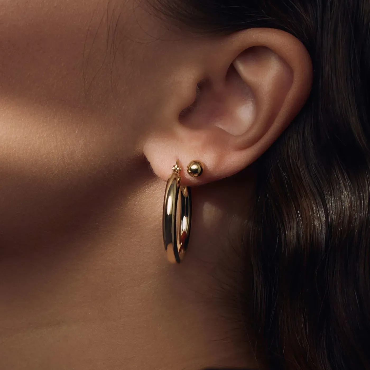 Bibbiena Poppi Casentino 925er Sterlingsilber vergoldete Ohrringe|Parte di Me Sale