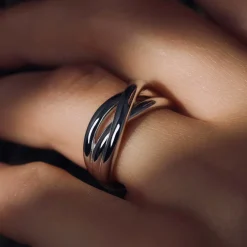 Bibbiena Poppi Casentino 925 Sterling Silber Dreifaltigkeitsring|Parte di Me Sale