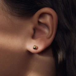 Bibbiena Poppi Casentino Ohrstecker aus 925er Sterlingsilber vergoldet|Parte di Me Online