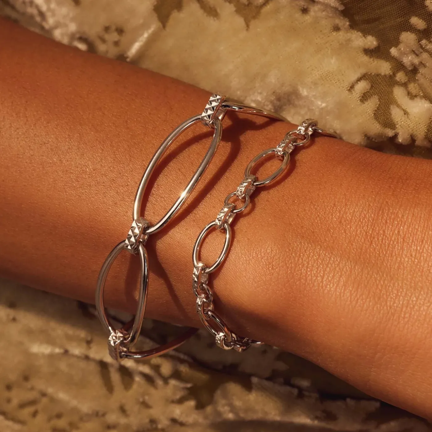 Bibbiena Poppi Clara 925 Sterling Silber Gliederarmband|Parte di Me Sale