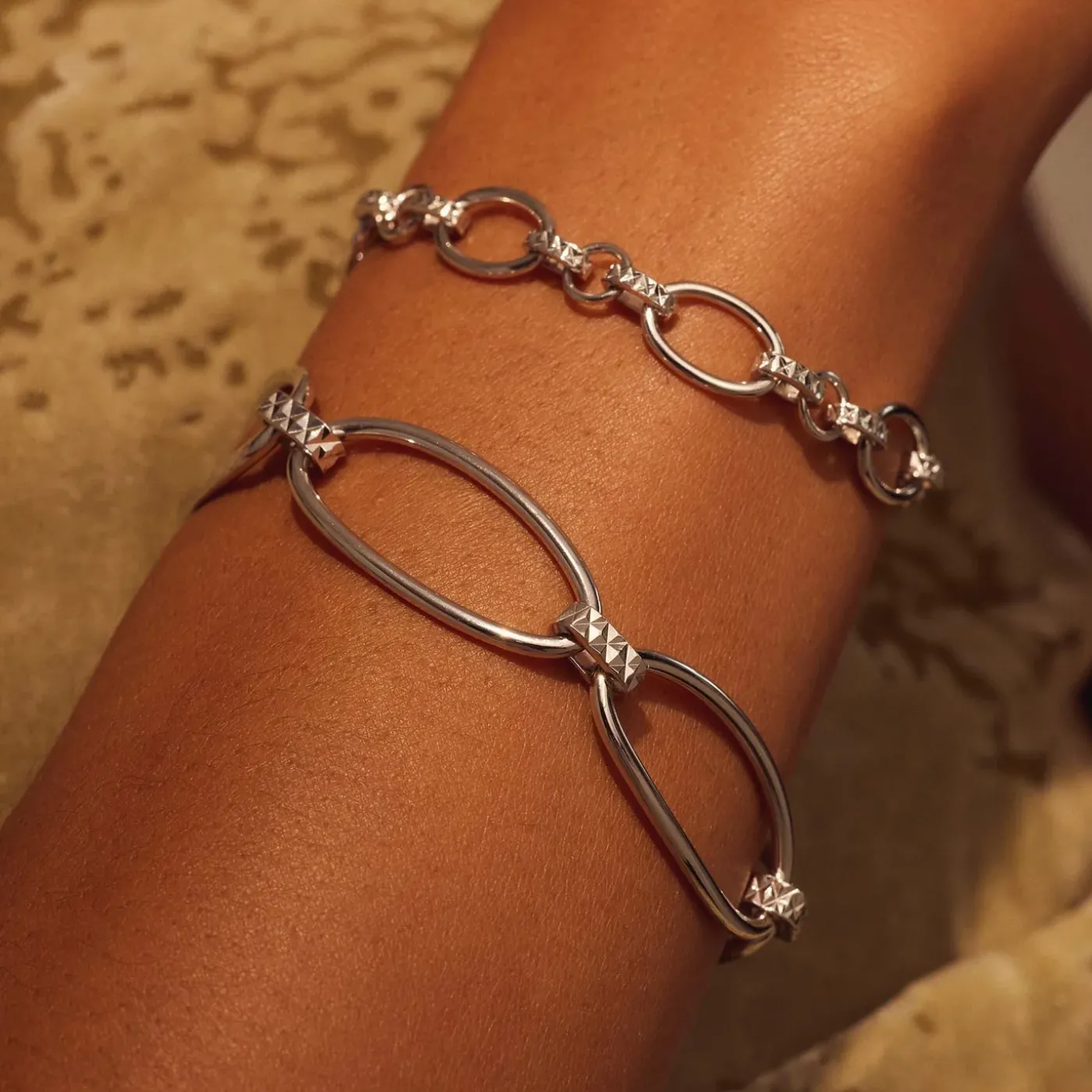 Bibbiena Poppi Clara 925 Sterling Silber Gliederarmband|Parte di Me Sale