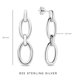 Bibbiena Poppi Clara Ohrringe aus 925er Sterlingsilber|Parte di Me Outlet