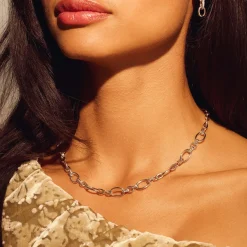 Bibbiena Poppi Clara te 925 Sterling Silber Gliederkette|Parte di Me Clearance