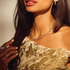 Bibbiena Poppi Clara te 925 Sterling Silber Gliederkette|Parte di Me Clearance