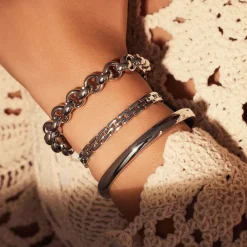 Bibbiena Poppi Dante 925 Sterling Silber Gliederarmband|Parte di Me Online