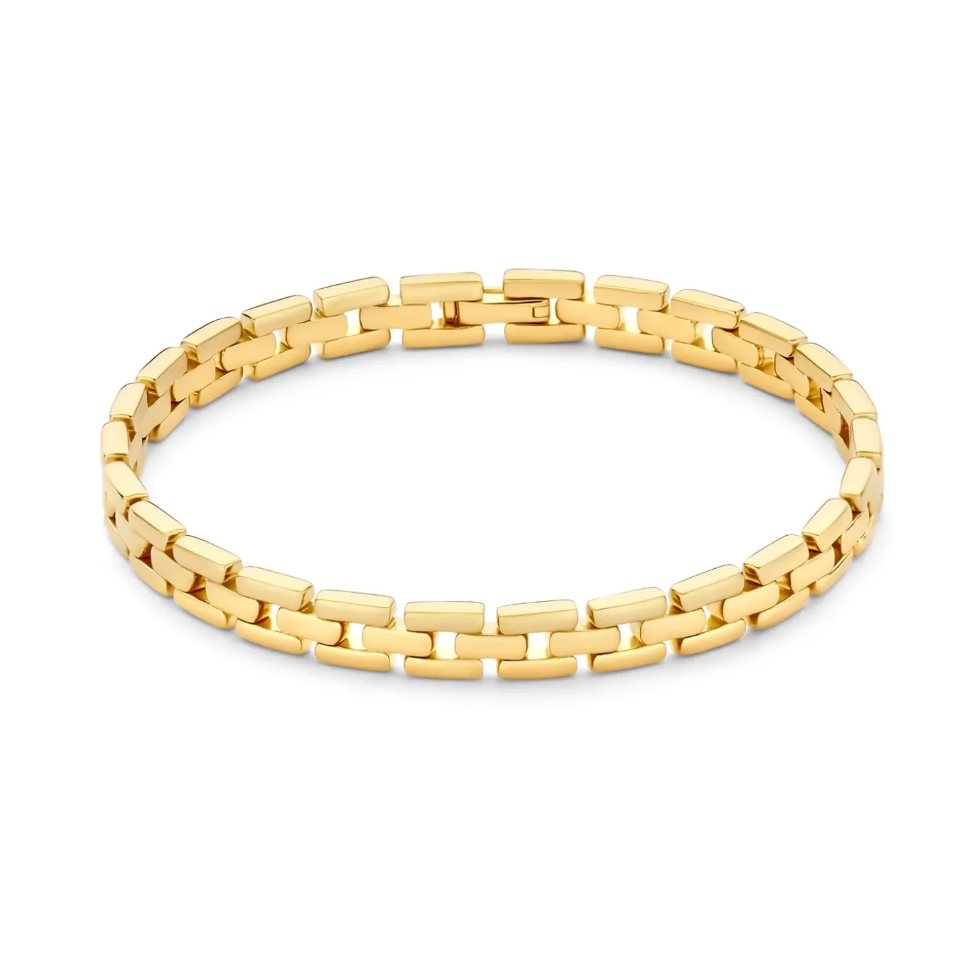 Bibbiena Poppi Dante 925 Sterling Silber vergoldetes Gliederarmband|Parte di Me Online