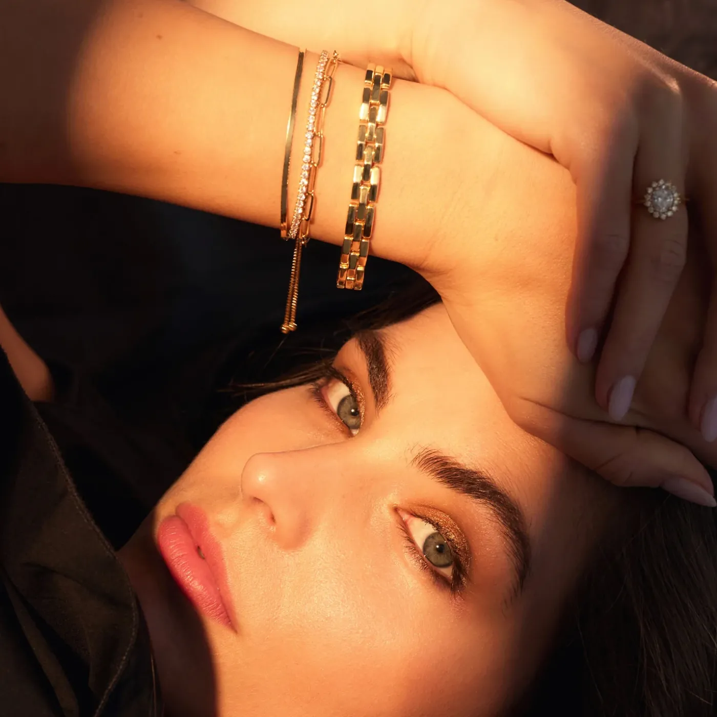 Bibbiena Poppi Del Morbo 925 Sterling Silber vergoldetes Armband|Parte di Me New