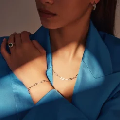 Bibbiena Poppi Felice 925 Sterling Silber Gliederarmband|Parte di Me Discount