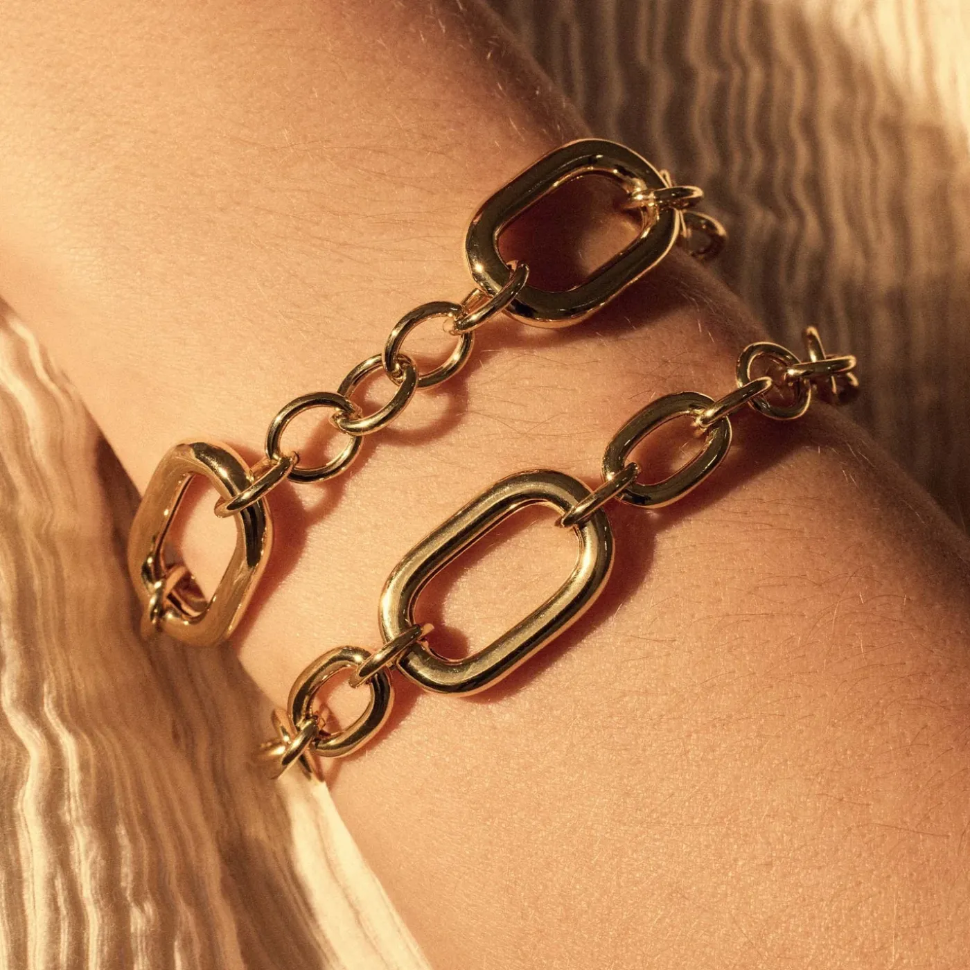 Bibbiena Poppi Gionna 925 Sterling Silber vergoldetes Gliederarmband|Parte di Me New