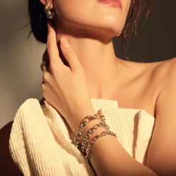 Bibbiena Poppi Lucia Gliederarmband aus 925er Sterlingsilber|Parte di Me Hot