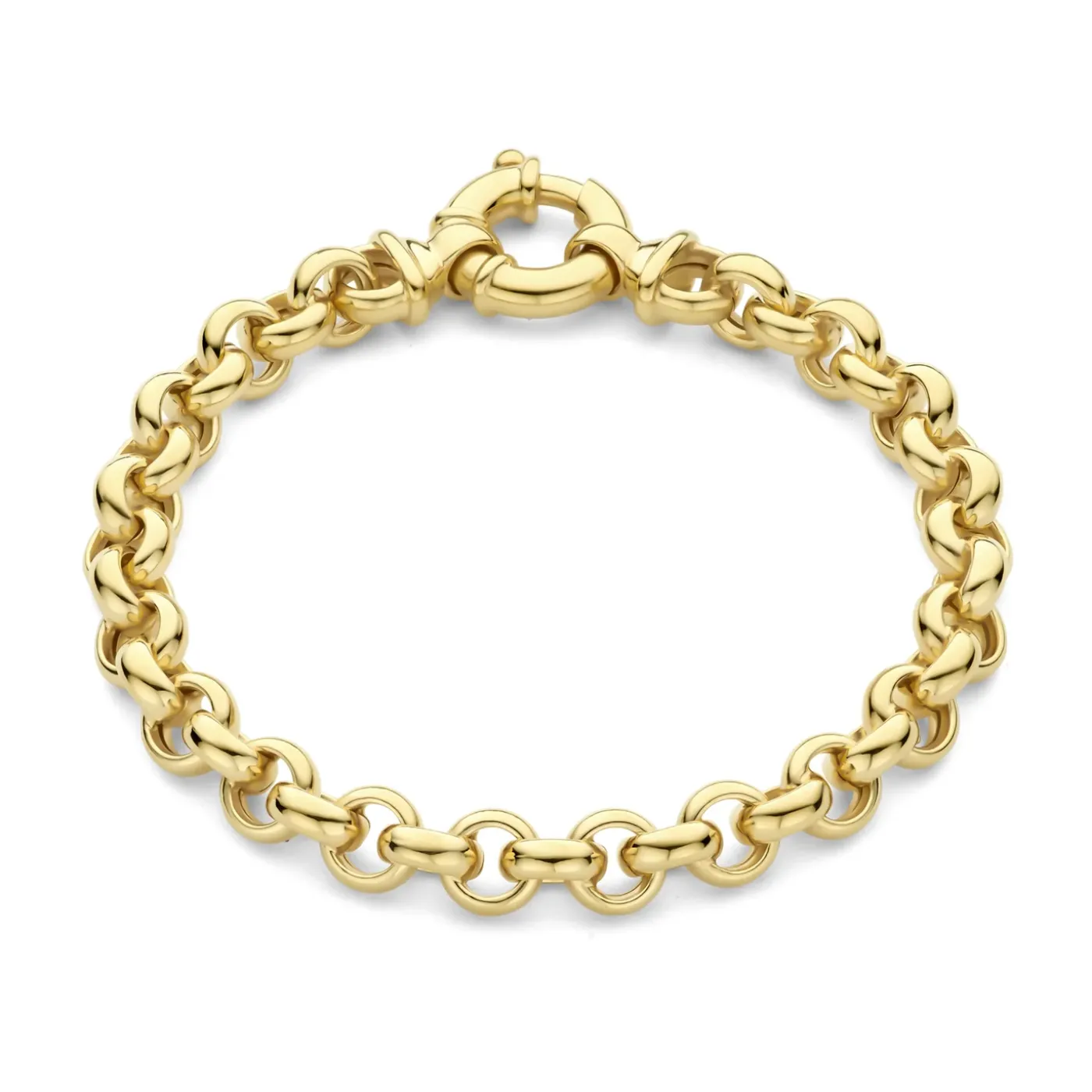 Bibbiena Poppi Lucy 925 Sterling Silber vergoldetes Gliederarmband|Parte di Me Discount