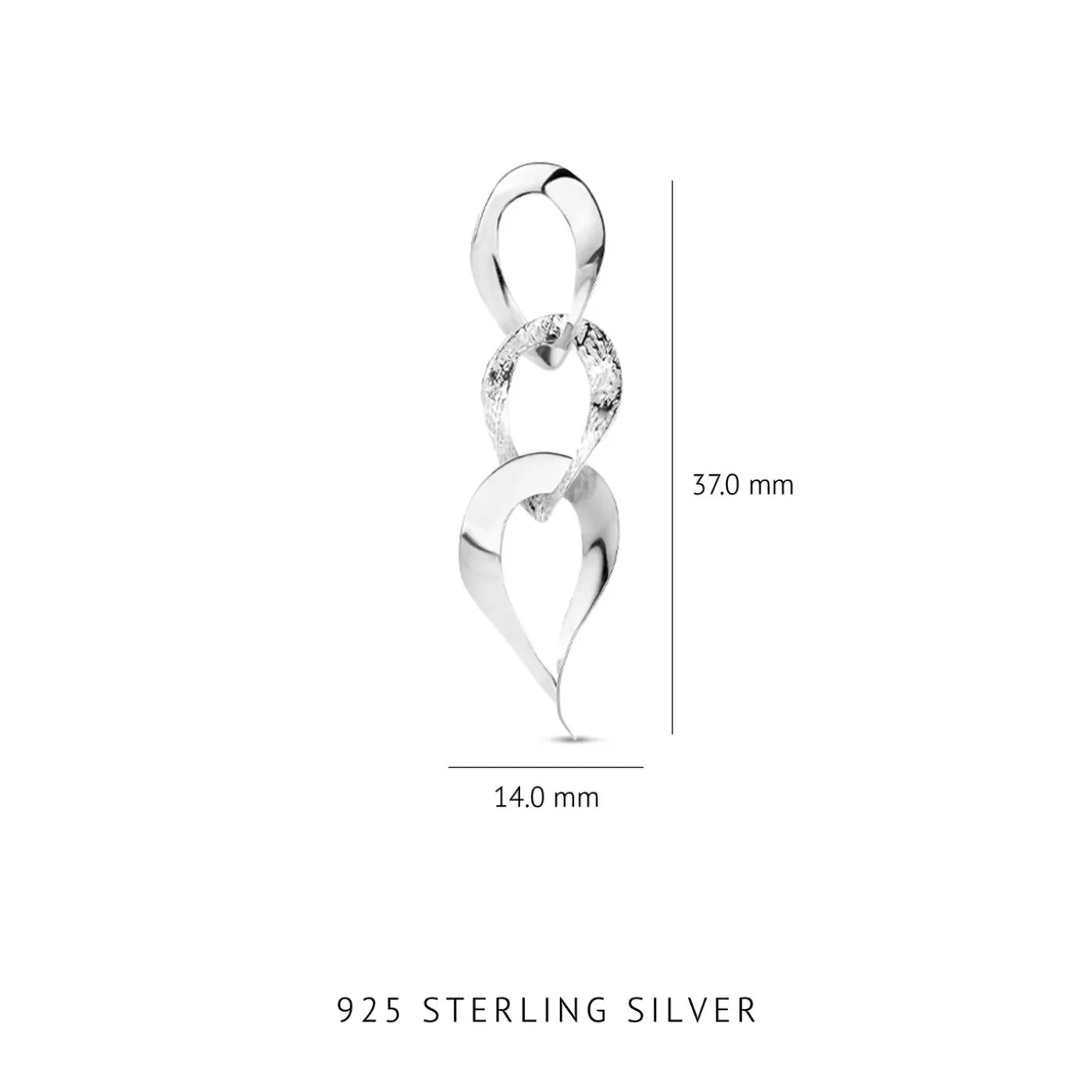 Bibbiena Poppi Madonna Ohrringe aus 925er Sterlingsilber|Parte di Me Outlet