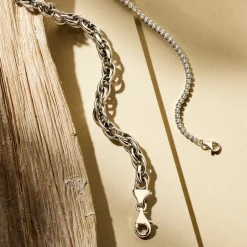 Bibbiena Poppi San Fedele Gliederarmband aus 925er Sterlingsilber|Parte di Me Online