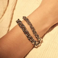 Bibbiena Poppi Tara 925 Sterling Silber Gliederarmband|Parte di Me New