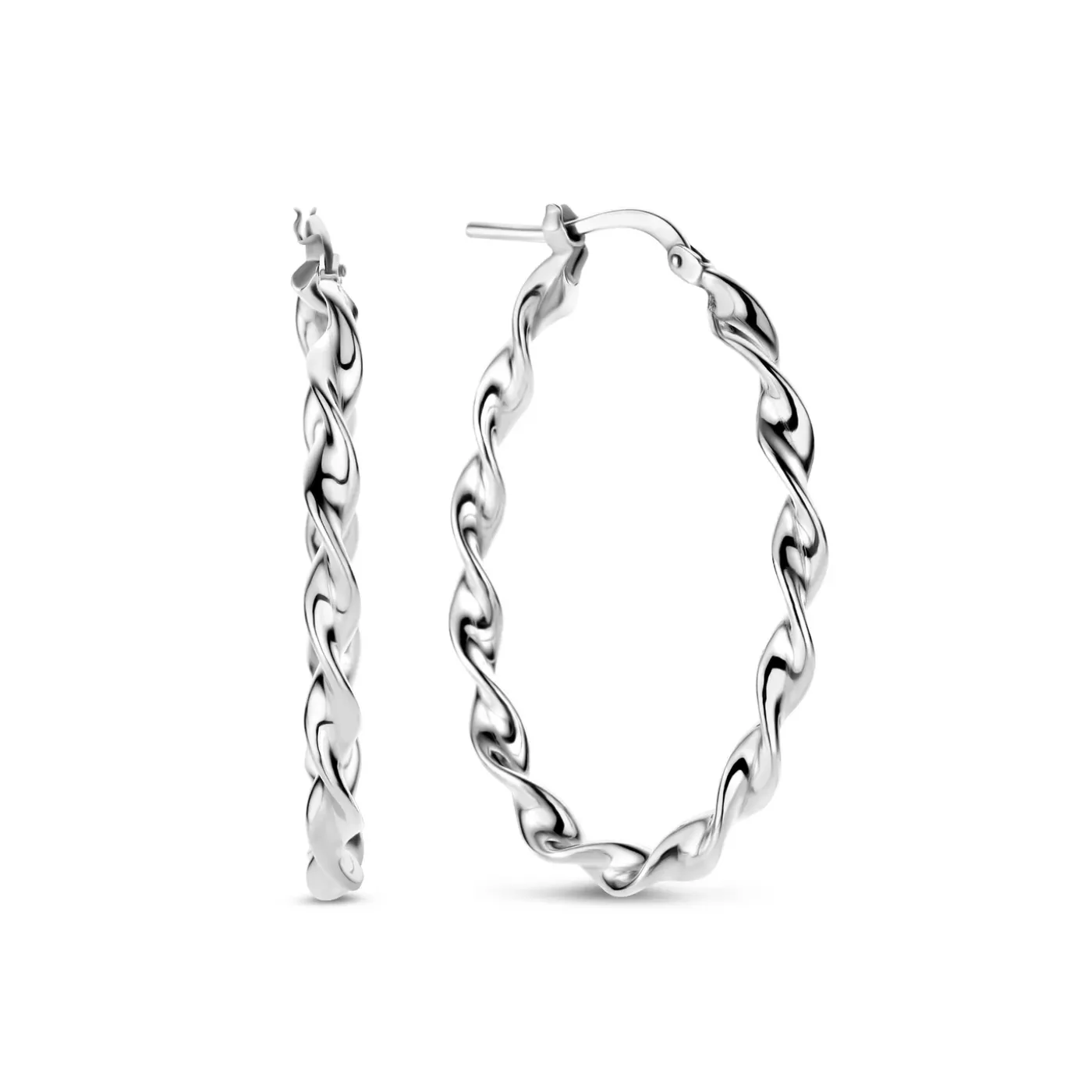 Bibbiena Poppi Viviana 925 Sterling Silber Ohrringe mit Drehung|Parte di Me Hot