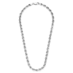 Bibbiena Poppi Viviana 925 Sterling Silber Halskette mit Twist|Parte di Me Sale