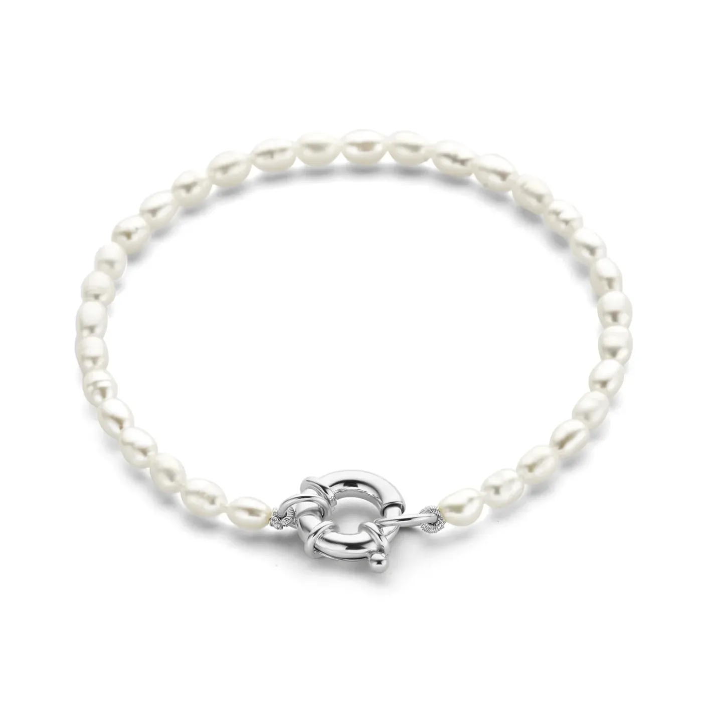 Brioso Cortona Bella 925 Sterling Silber Perlenarmband mit Süßwasserperlen|Parte di Me Outlet