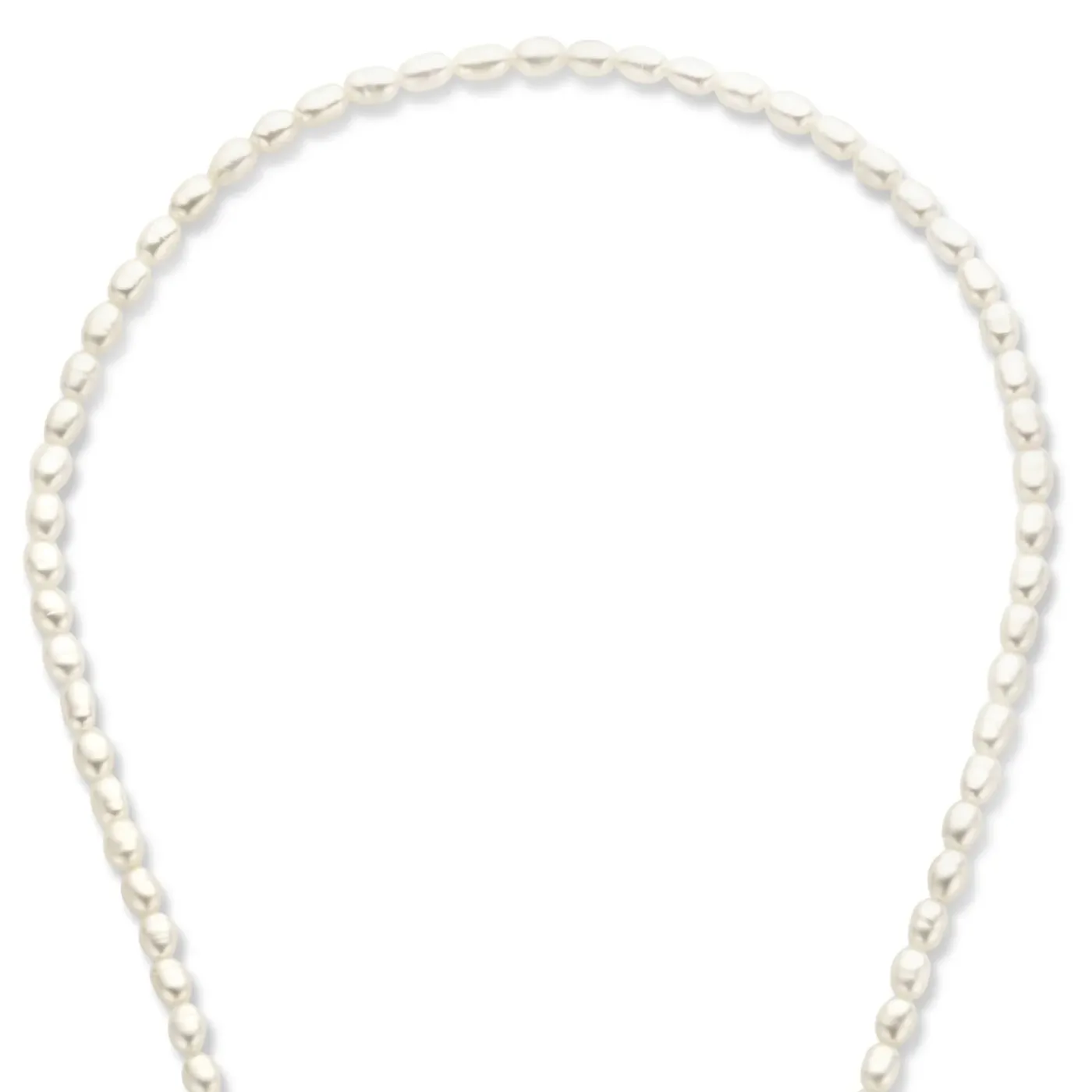 Brioso Cortona Bella 925er Sterlingsilber vergoldet Perlenkette mit 14 Karat Vergoldung|Parte di Me Hot