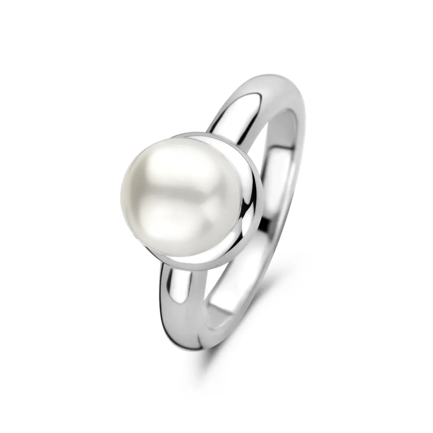 Brioso Cortona Bella Ring aus 925er Sterlingsilber mit Süßwasserperle|Parte di Me Hot