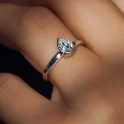 Cento Luci Natale Ring aus 925er Sterlingsilber mit Preciosa-Kristall|Parte di Me New