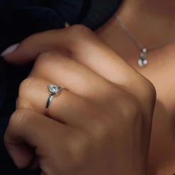 Cento Luci Natale Ring aus 925er Sterlingsilber mit Preciosa-Kristall|Parte di Me New