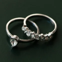 Cento Luci Natale Ring aus 925er Sterlingsilber mit Preciosa-Kristall|Parte di Me New