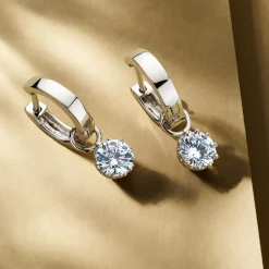 Cento Luci Rosia 925 Sterling Silber Ohrringe mit Zirkonia Stein|Parte di Me Best