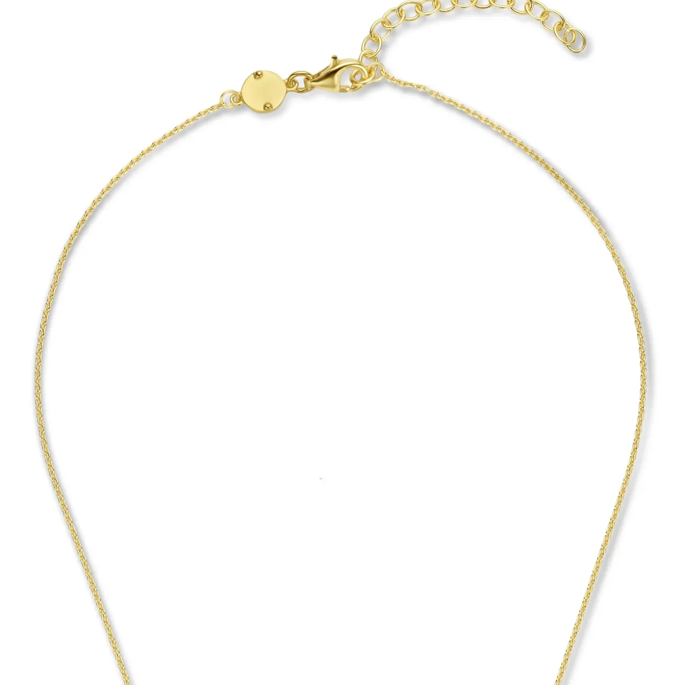 Mia Colore Azure 925 Sterling Silber vergoldetes Collier mit blauem Zirkoniastein|Parte di Me Outlet