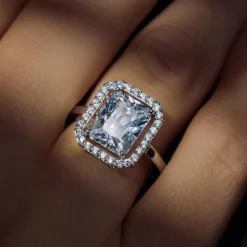 Mia Colore Bianca Ring aus 925er Sterlingsilber mit Zirkoniastein|Parte di Me Best