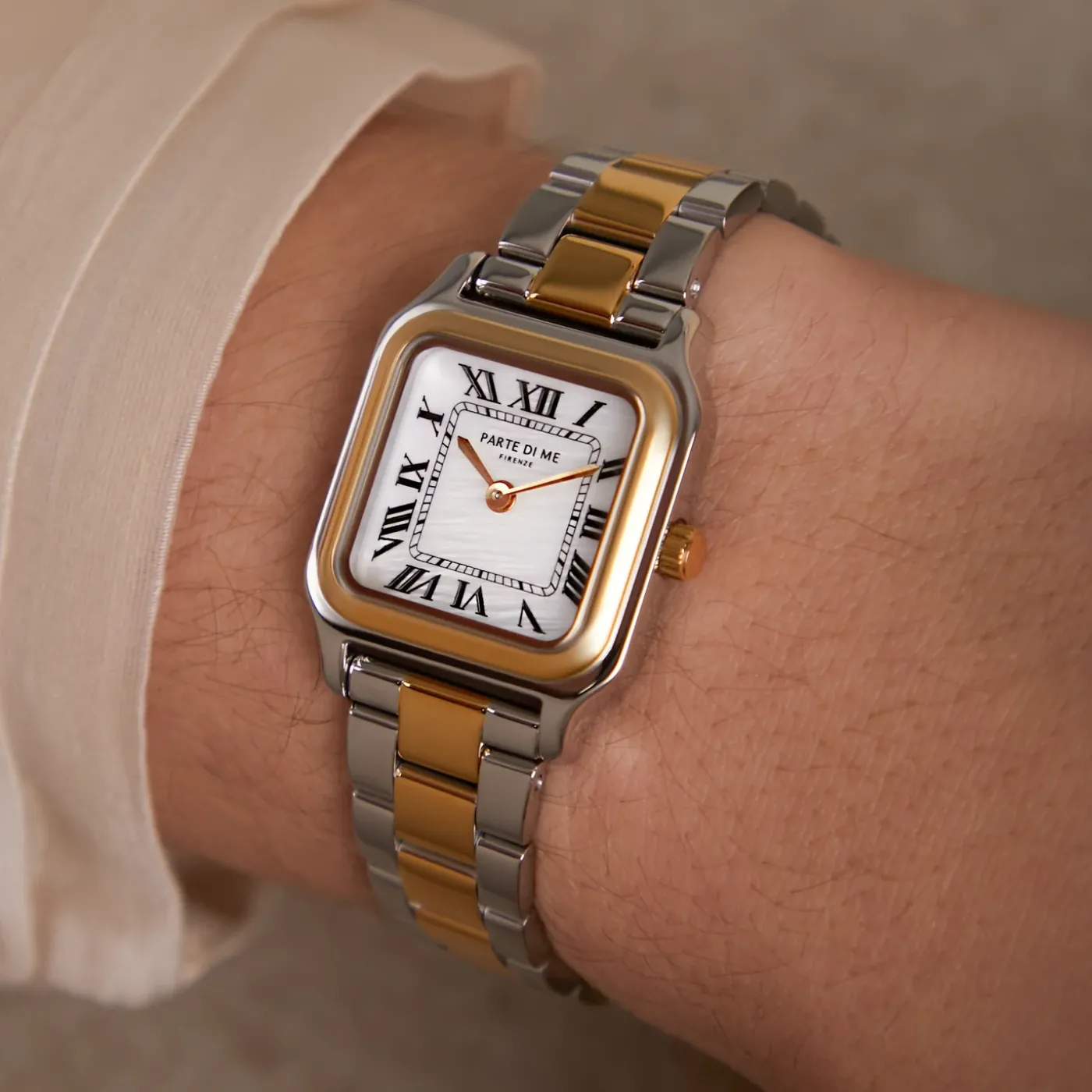 Orologio rechteckige Damenuhr silberfarben|Parte di Me Hot