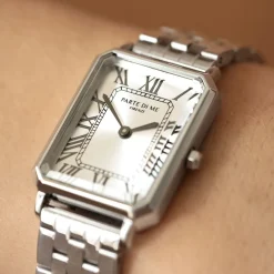 Orologio rechteckige Damenuhr silberfarben|Parte di Me Online