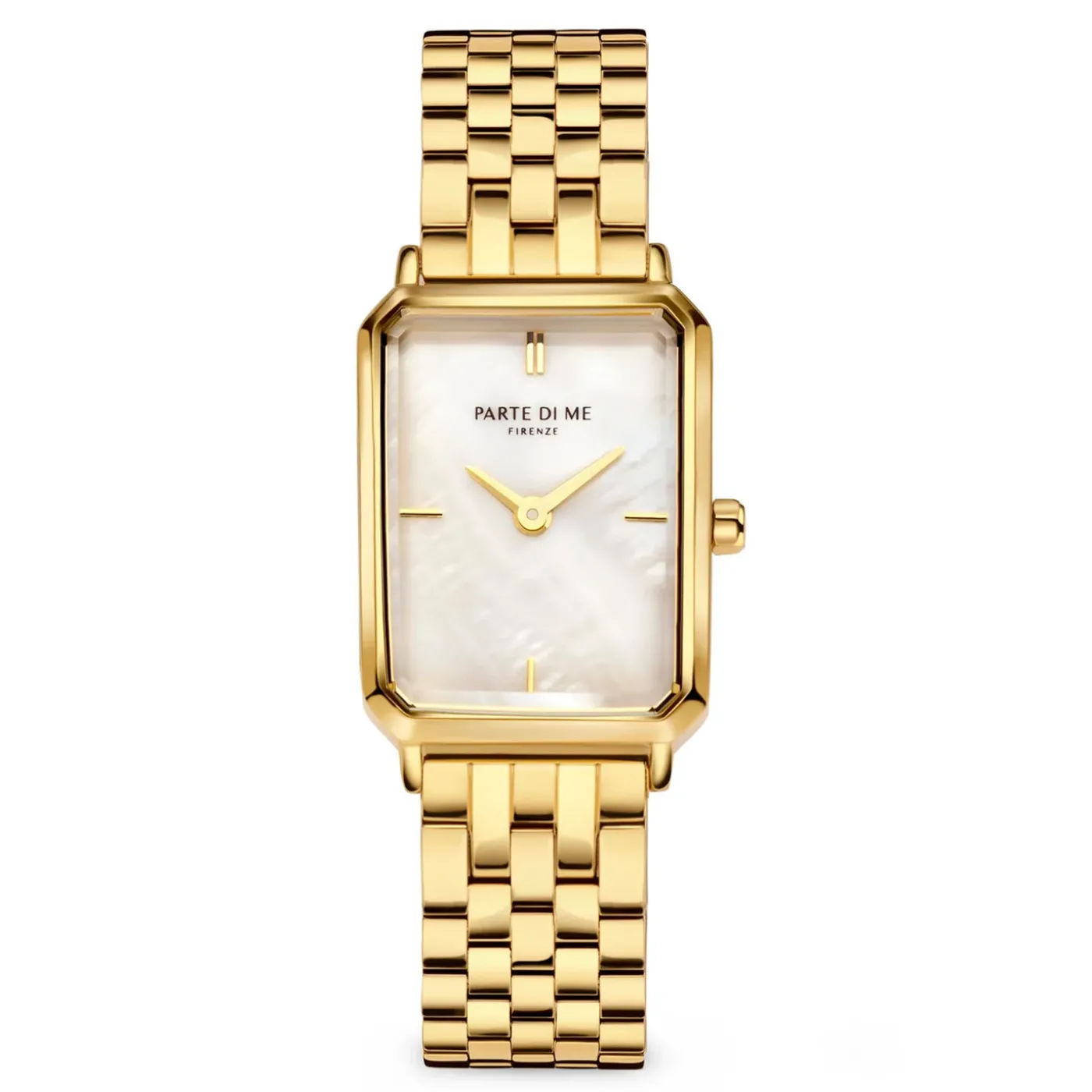 Orologio rechteckige Damenuhr goldfarben und Perlmutt|Parte di Me Fashion