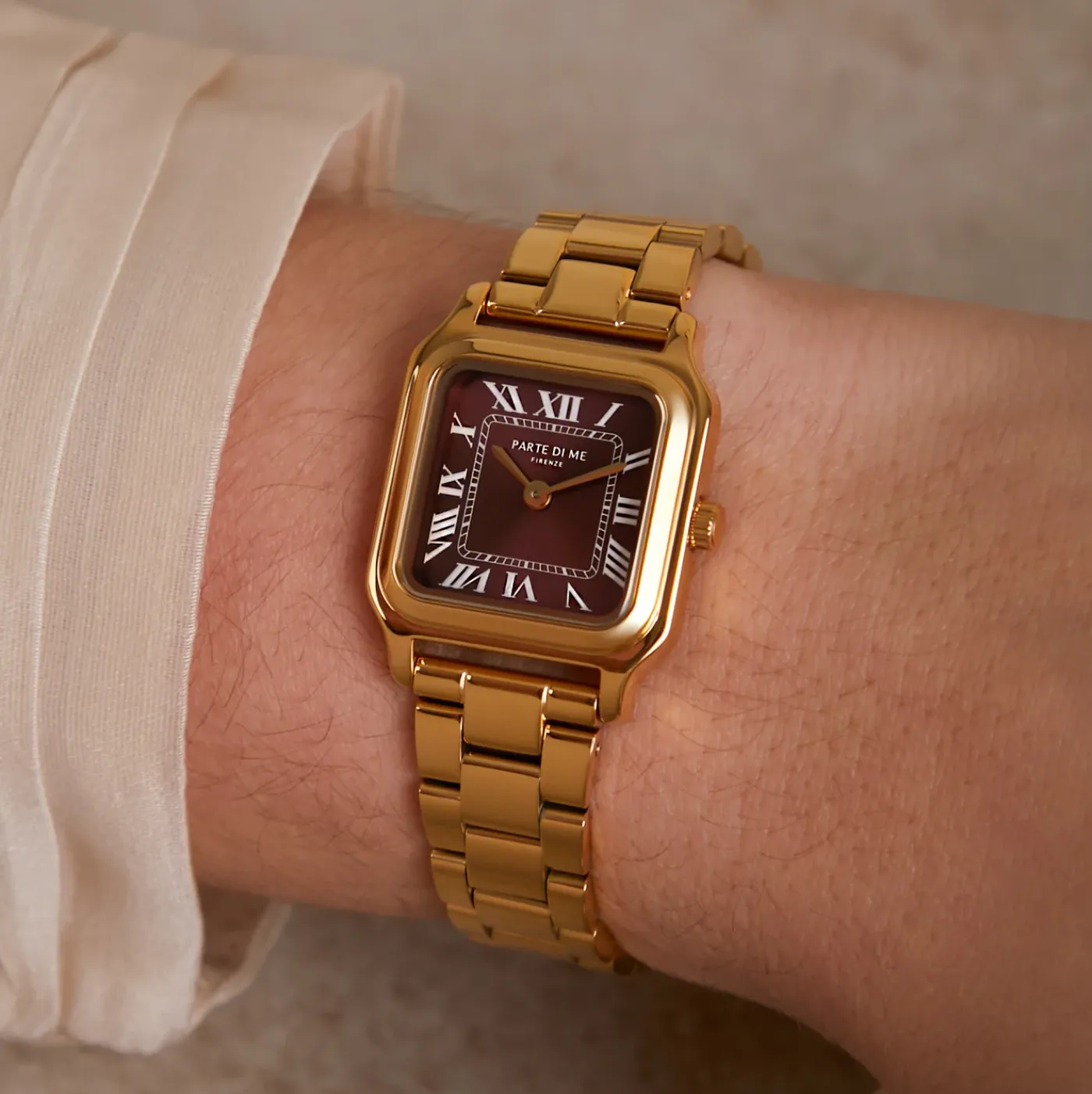 Orologio rechteckige Damenuhr silberfarben|Parte di Me New