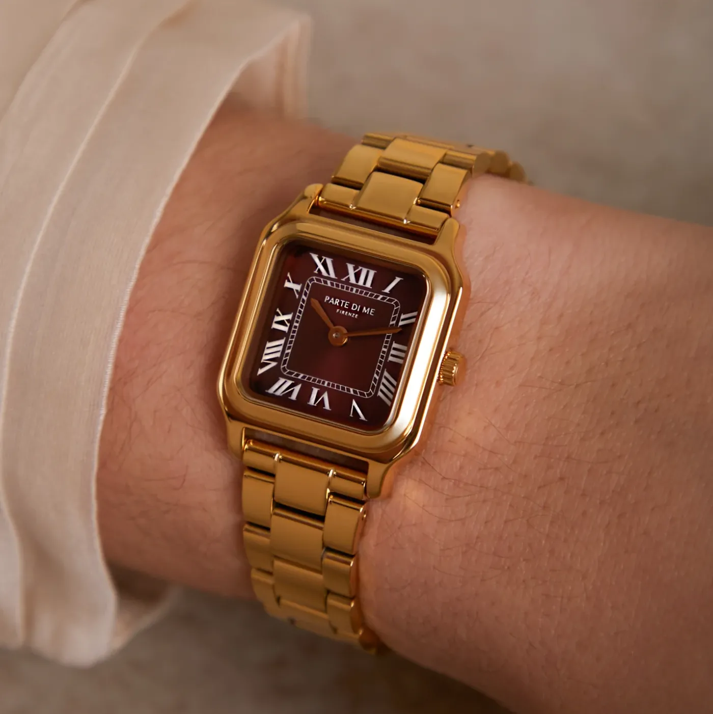 Orologio rechteckige Damenuhr silberfarben|Parte di Me New