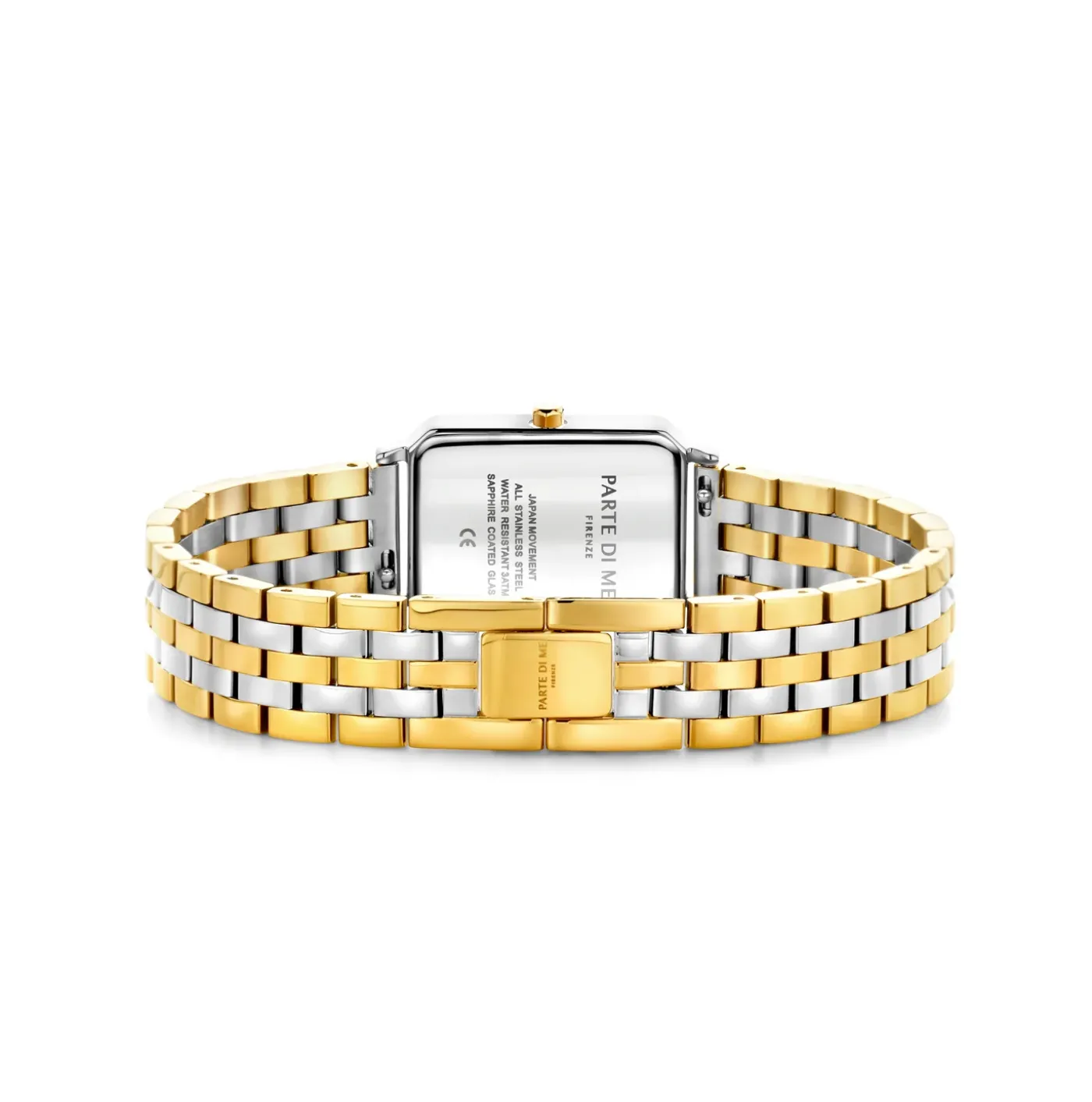 Orologio rechteckige Damenuhr goldfarben und silber|Parte di Me Fashion