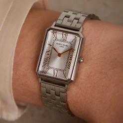 Orologio rechteckige Damenuhr silberfarben|Parte di Me New
