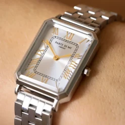 Orologio rechteckige Damenuhr silberfarben|Parte di Me New