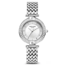 Orologio runde Damenuhr silberfarben|Parte di Me Best