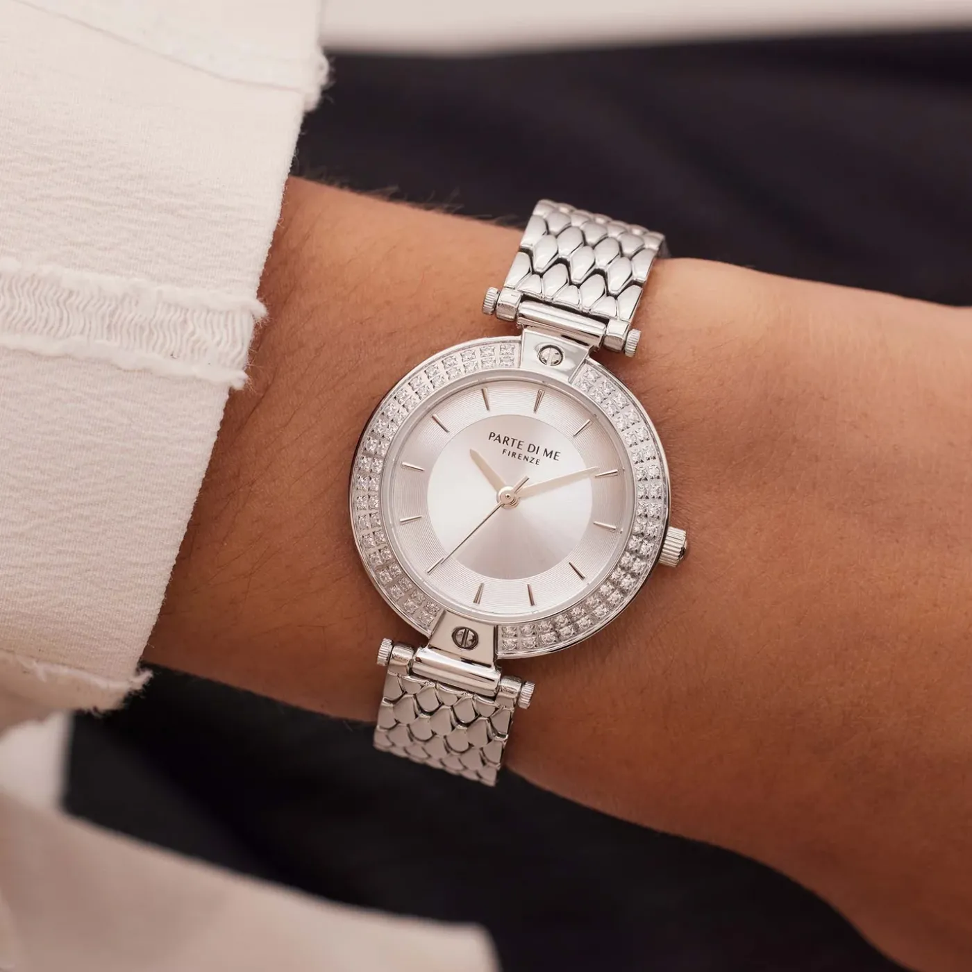 Orologio runde Damenuhr silberfarben|Parte di Me Best