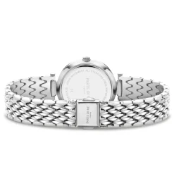 Orologio runde Damenuhr silberfarben und blau|Parte di Me Hot