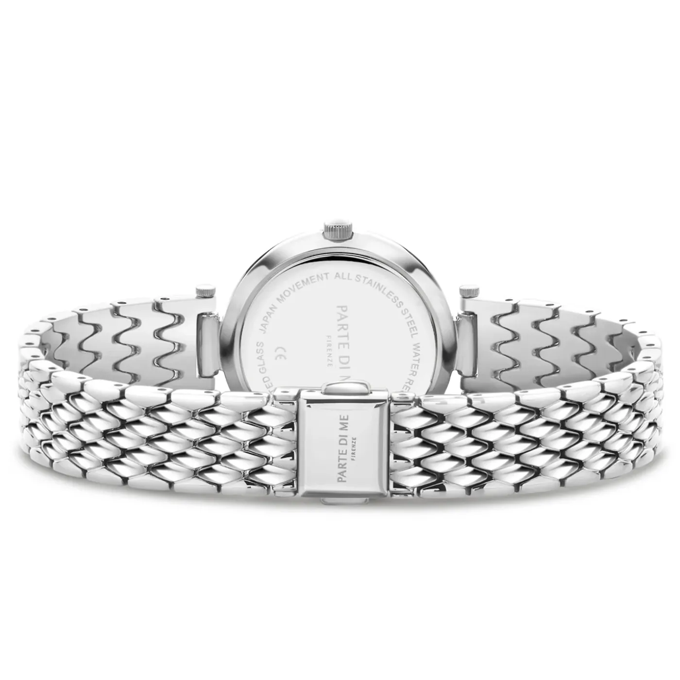 Orologio runde Damenuhr silberfarben und blau|Parte di Me Hot