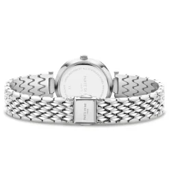 Orologio runde Damenuhr silberfarben und schwarz|Parte di Me Sale