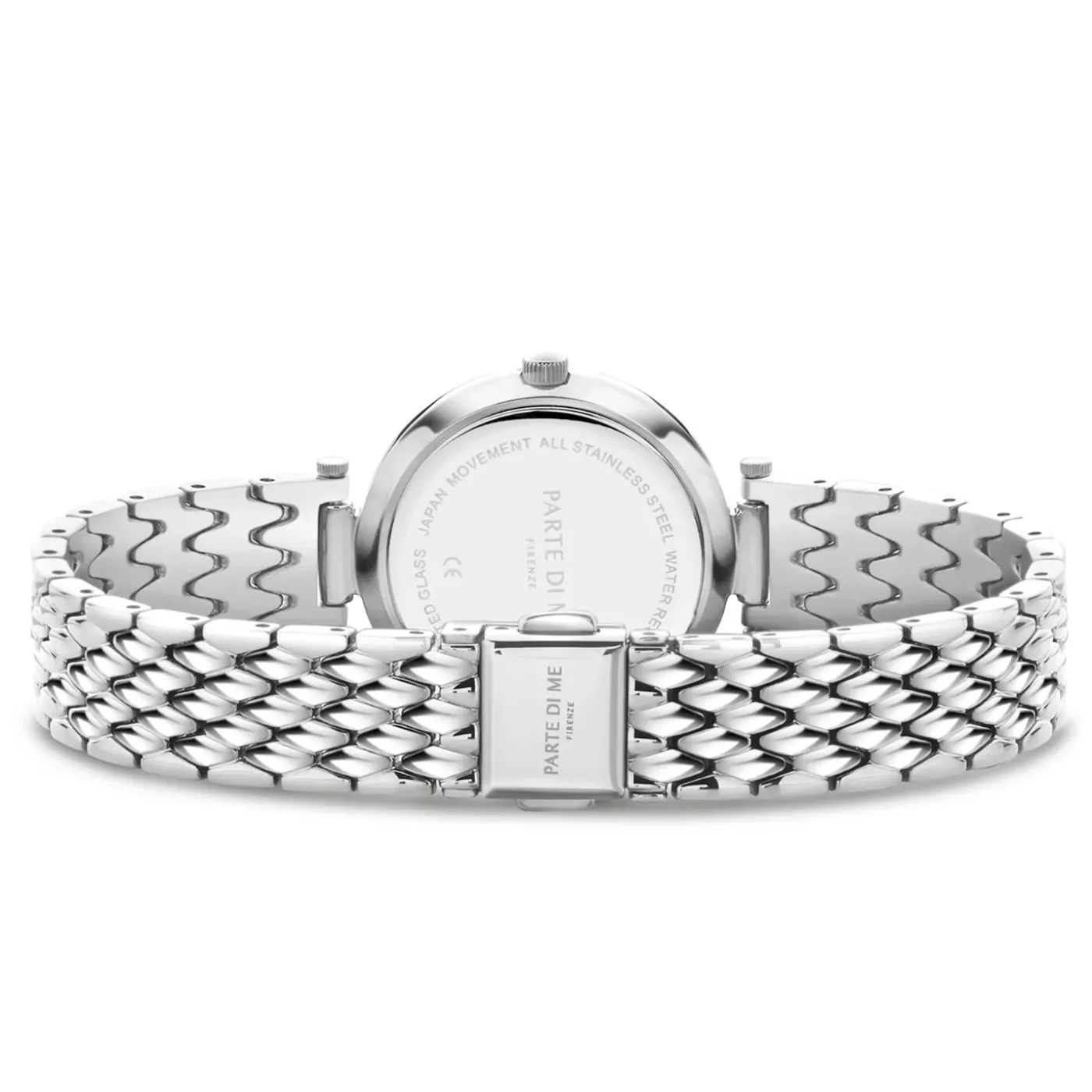 Orologio runde Damenuhr silberfarben und rosa|Parte di Me New