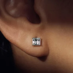 Cento Luci Perla 925 Sterling Silber Ohrstecker mit Preciosa Kristall PDM36149|Parte di Me Sale