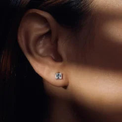 Cento Luci Perla 925 Sterling Silber Ohrstecker mit Preciosa Kristall PDM36149|Parte di Me Sale