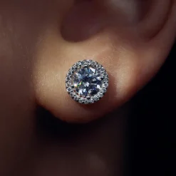 Ponte Vecchio Dalia Ohrstecker aus 925er Sterlingsilber mit Zirkoniasteinen|Parte di Me New